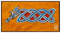 Snake from the Book of Kells
