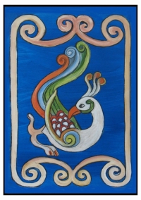 Blue-Peacock