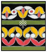 Lotus and Palmette design