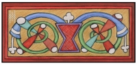 Book of Kells Upright-Tree of Life