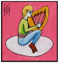 Figure-with-Harp