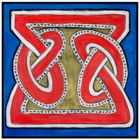 Red-Mirror-Knot