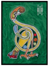 Bird Letter d