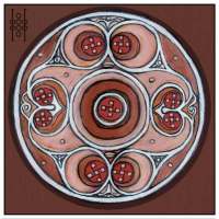 Drawing of the central panel Battersea Shield