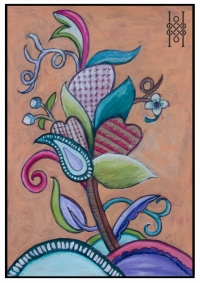 Jacobean Tree Flower