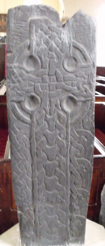 Gaut's Stone Cross at Kirk Michael, Isle of Man -Malost