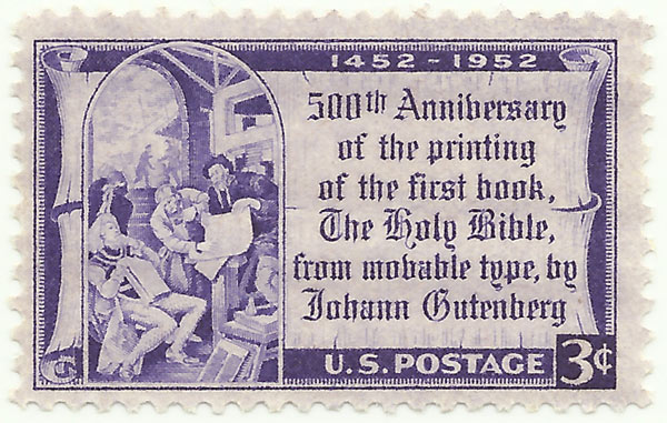 Gutenberg Press commemoration