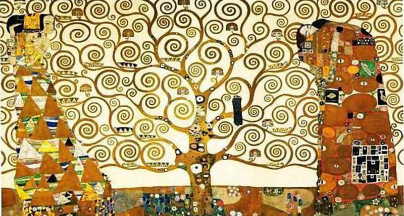 Gustav Klimt The Tree of Life, Stoclet Frieze