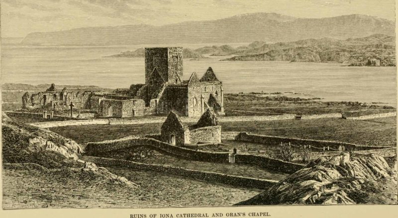 Iona Monastery ruins